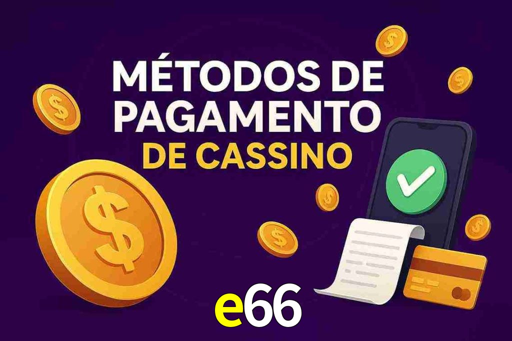 Métodos de Pagamento no e66